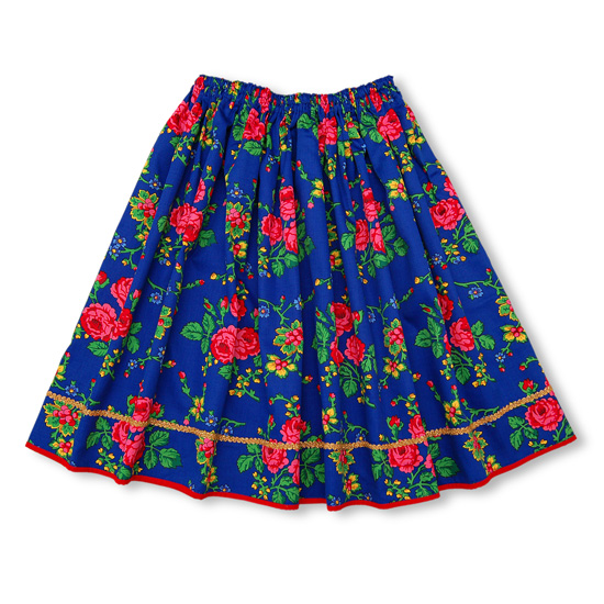 Cracow blue skirt (134-146)