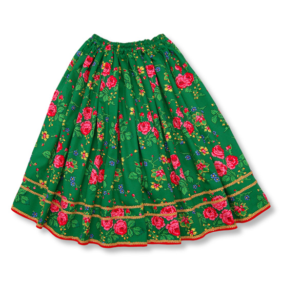 Cracow green skirt (152)