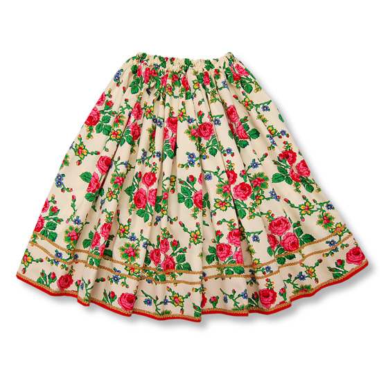 Cracow white-écru skirt (152)
