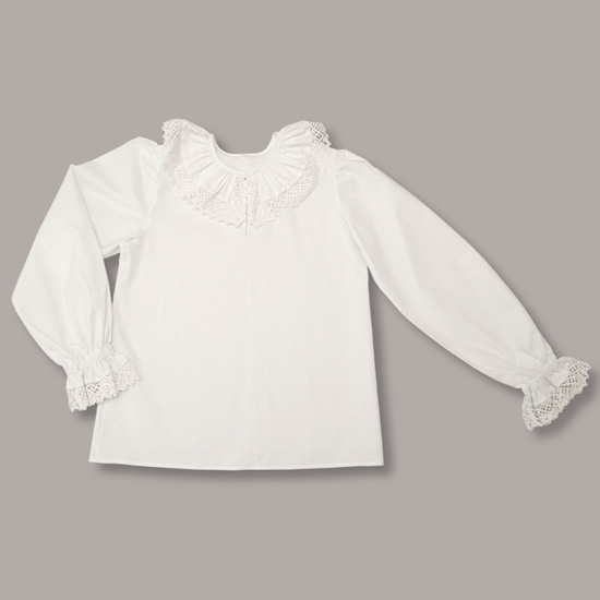 Cracow blouse with lace