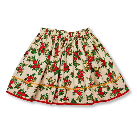 Cracow white-écru skirt (104-128)